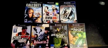 Lot de jeux Game Cube