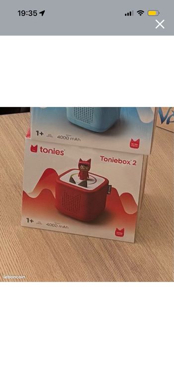 Tonie box rouge