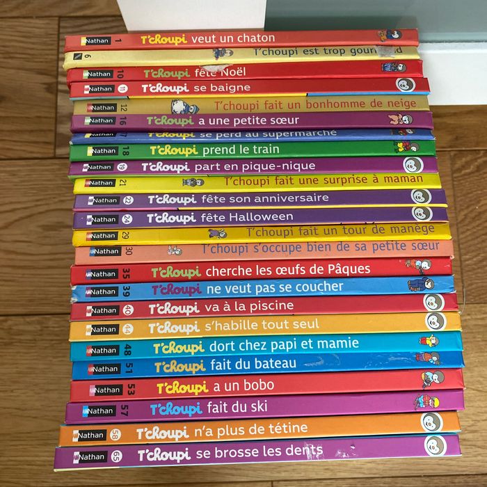 25 livres t’choupi