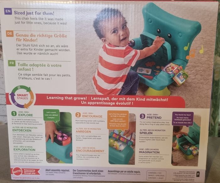 Mon fauteuil musical eveil progressif fisher price - photo numéro 2