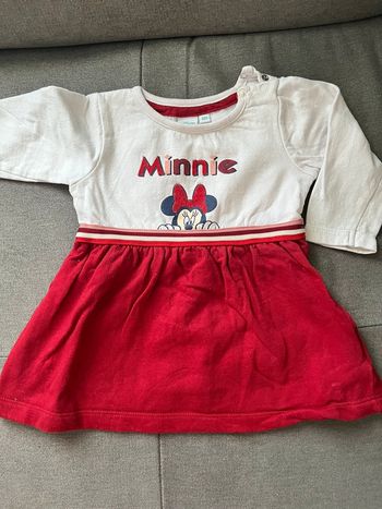 Robe hiver Minnie 6 mois