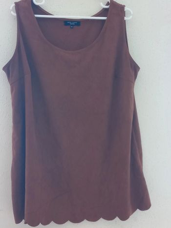 Debardeur marron Taille : 46