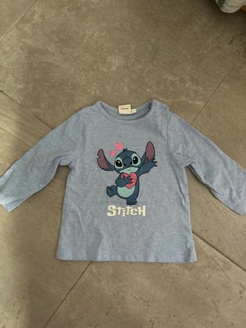 Haut bébé fille stitch 9 mois