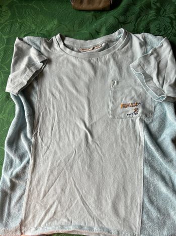 T-shirt bleu ciel 8 ans garçon Daily 7