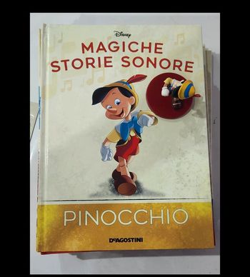 Pinocchio Magiche storie sonore deagostini Audioconte magique Disney Altaya italien audio conte