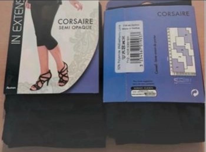 Lot de 2 corsair semi opaque t1/t2 36/38