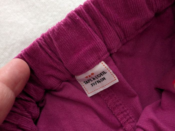 Short velours fuchsia foncé - 3A - Vertbaudet - photo numéro 6