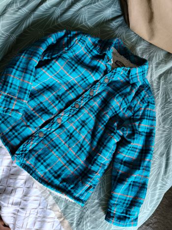 Chemise carreaux chaude Orchestra 3 ans