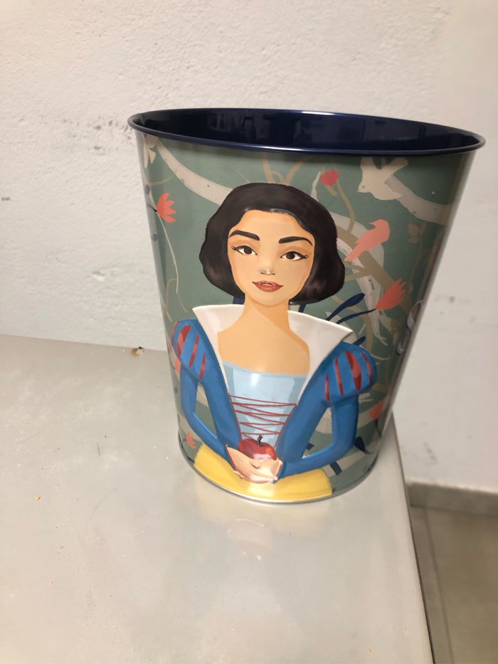 Seau pop-corn blanche neige - photo numéro 2