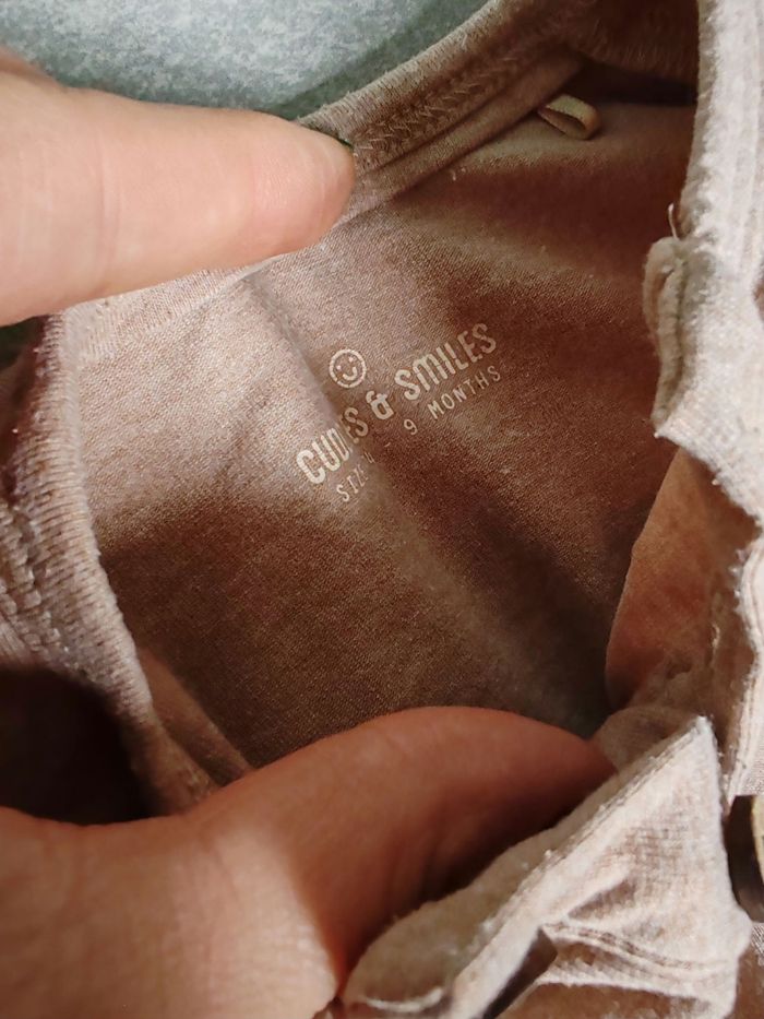 T-shirt cuddle and smile 9m - photo numéro 2