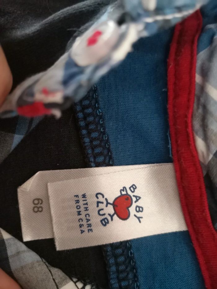 T-shirt / polo manches longues rugby 6 mois - photo numéro 6