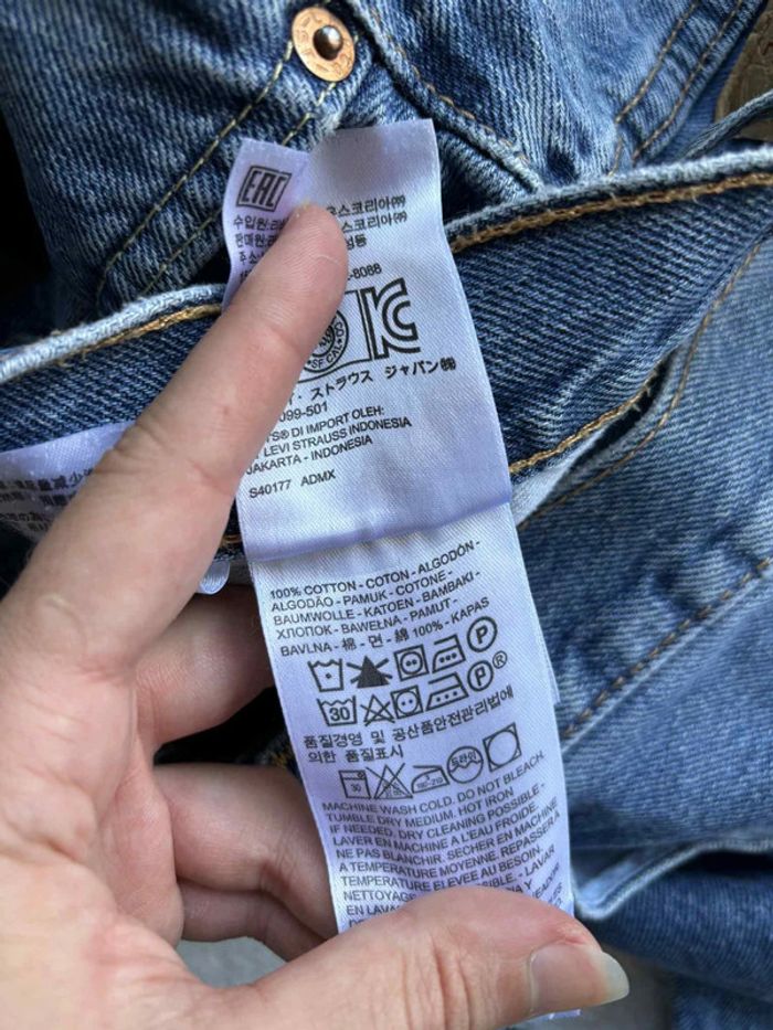 Jeans homme Levi’s 550 Relaxed fit W44 (54/3XL) bleu classique y2k 2000s - photo numéro 8