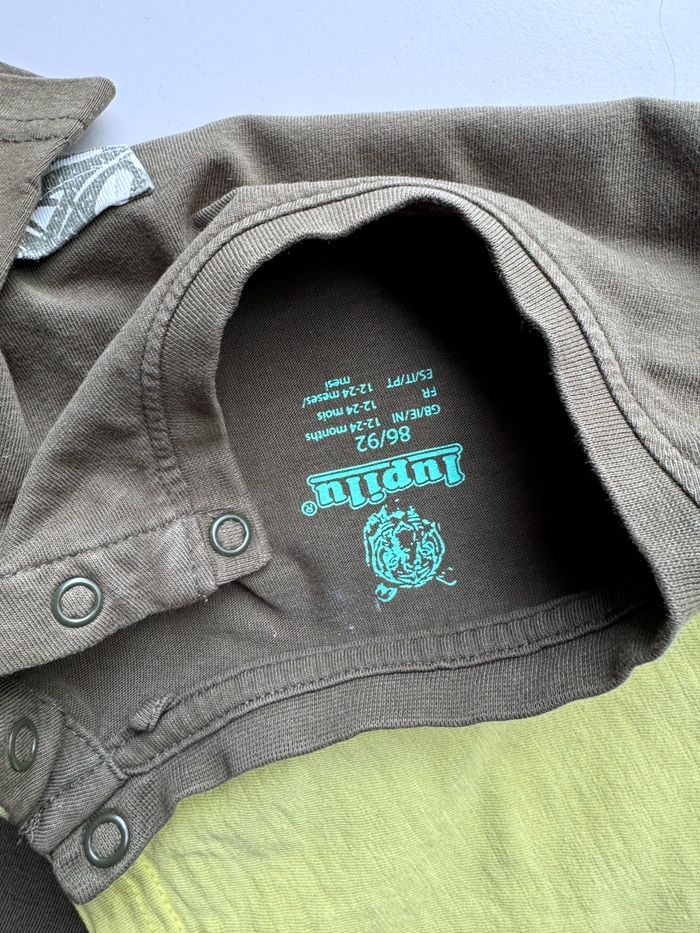 Lot 2 t-shirt 24 mois Camouflage & Toujours prêt - photo numéro 6