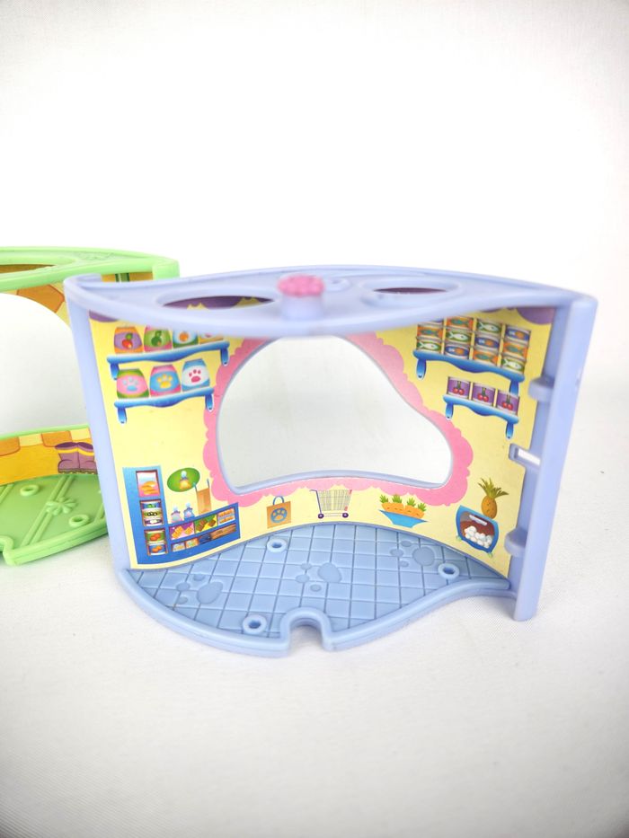 Set 2 Décors / Pièces de Maison Littlest Petsop (LPS) Modulable TBE - photo numéro 3