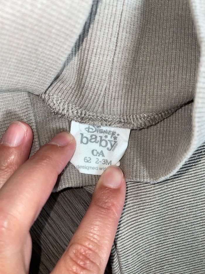 Legging beige marron - photo numéro 3