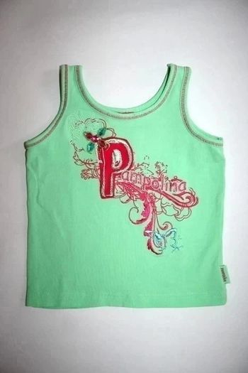 Débardeur vert Pampolina