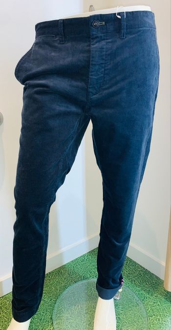 Pantalon chino velours côtelé Vicomte A