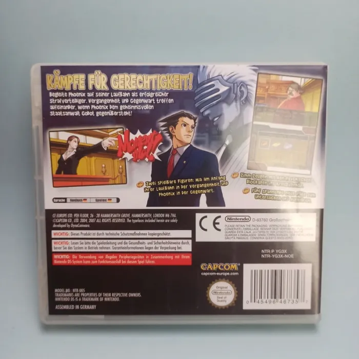 Phoenix Wright ace Nintendo DS - photo numéro 2