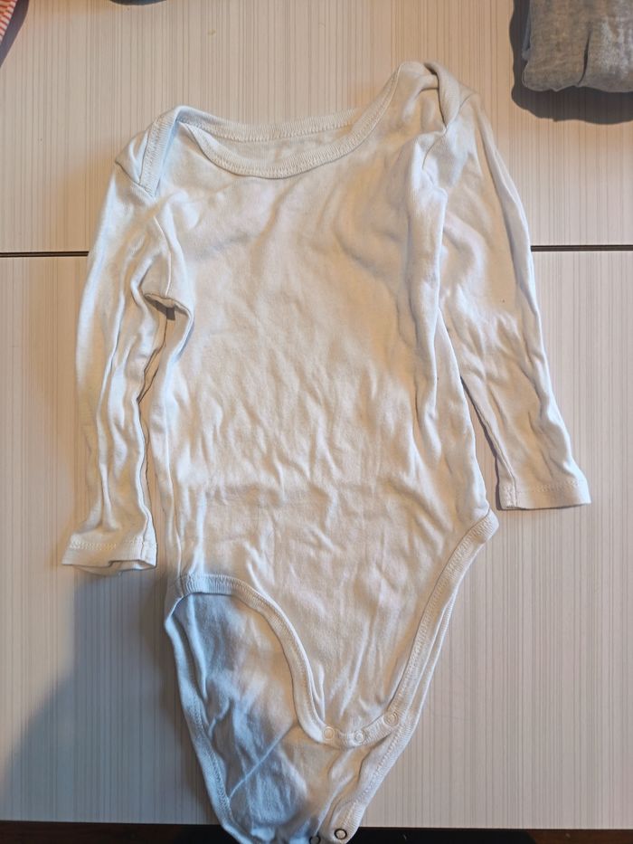 Lot de 2 Bodys Manches longues 18-24M - photo numéro 3
