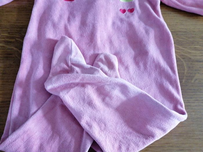 Pyjama 1 pièce fille kitchoun 18 mois - photo numéro 4