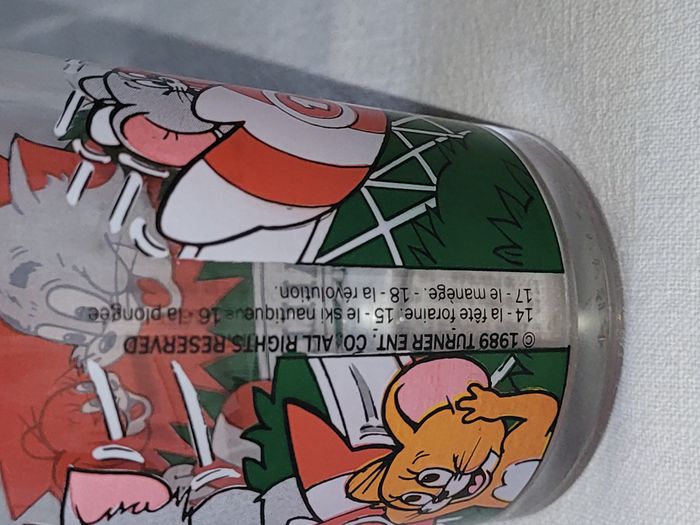 verre Tom et Jerry - vintage 1989 - photo numéro 4