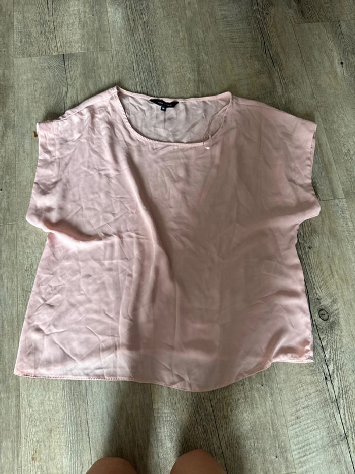 Teeshirt manche courte rose 44 newlook