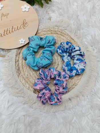 3 chouchou Stitch Neuf