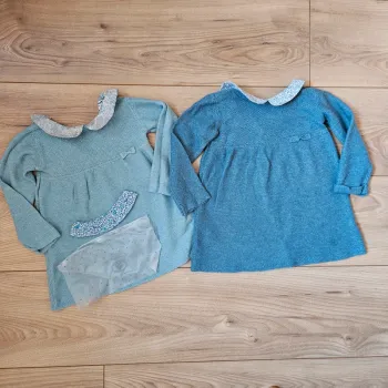 2 robes Cyrillus 9 mois