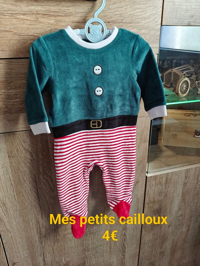 Lot 7 pyjamas + 1 ensemble polaire - photo numéro 5