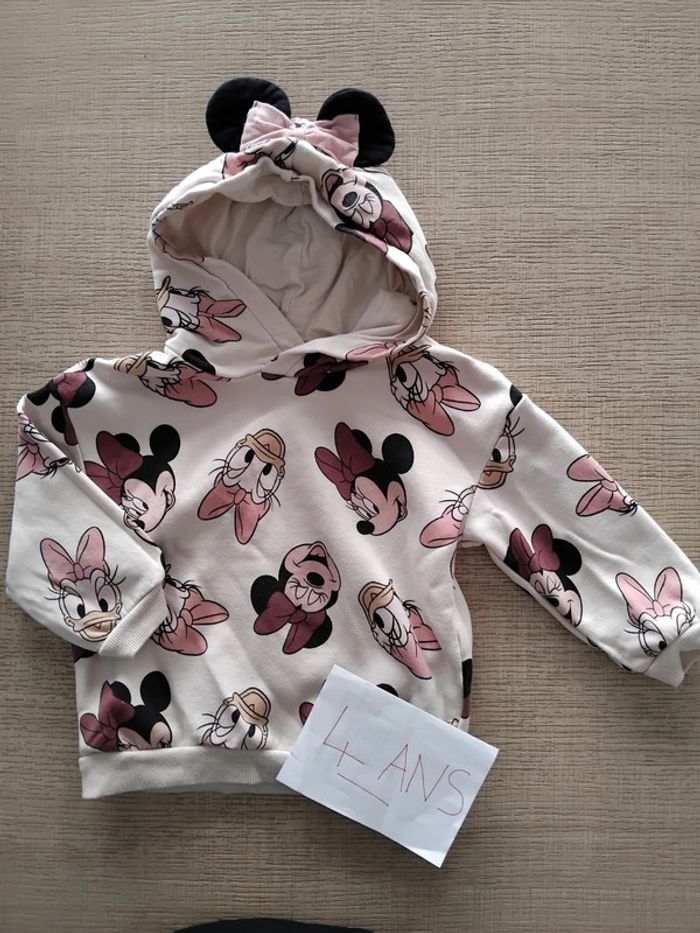 Sweat Minnie 4 ans