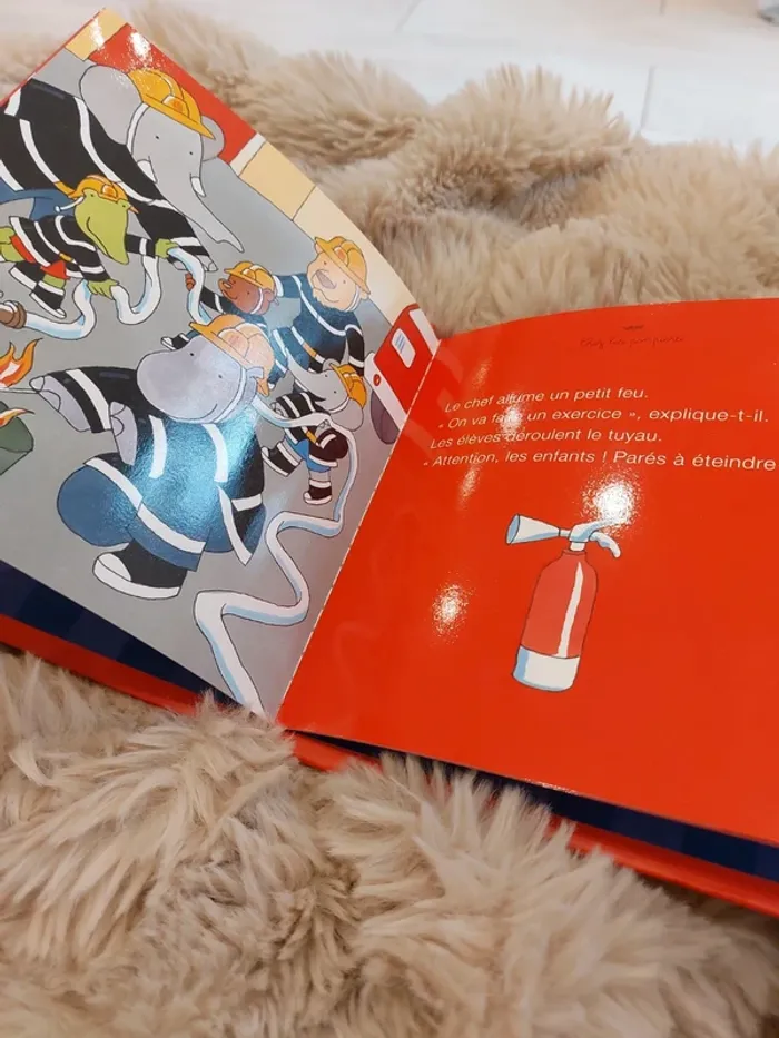 Livre bazar chez les pompiers - photo numéro 3