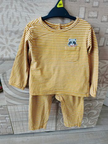 Pyjama Vertbaudet Raton laveur