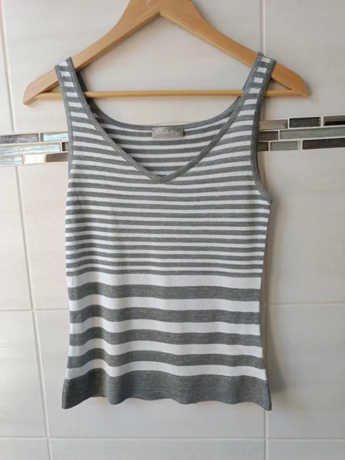 Débardeur Rodika Zanian t.36 viscose