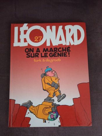 BD "Léonard On a marché sur le Génie" des Éditions Appro
