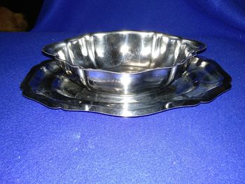 Saucière en inox Vintage