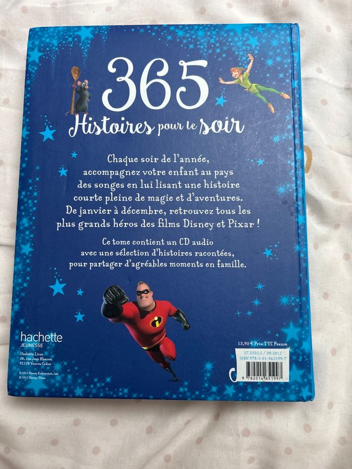 Livre 365 histoires pour le soir - photo numéro 2