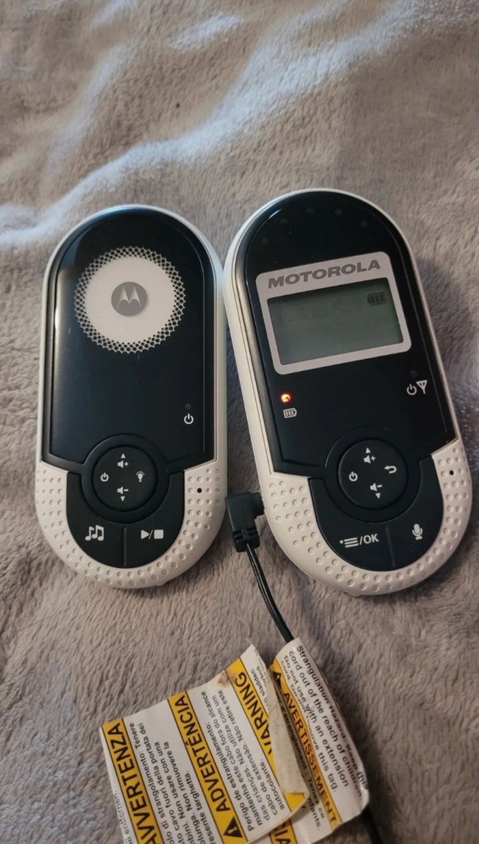 Babyphone Motorola NOIR. - photo numéro 2