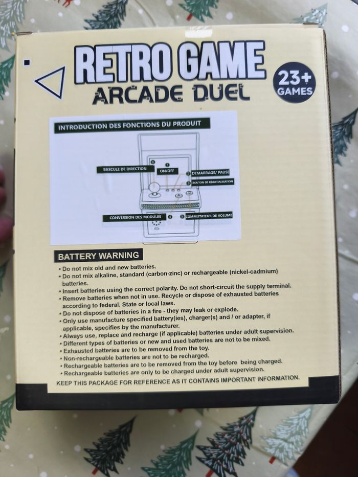 Jeu électronique neuf arcade duel neuf - photo numéro 4