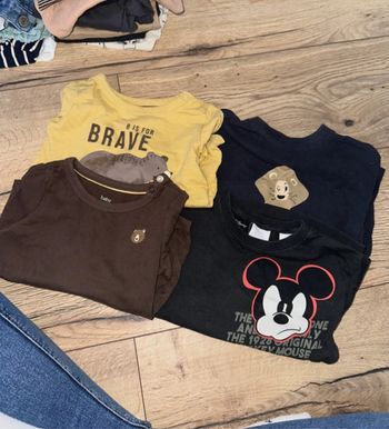 Lot teeshirt  manches longues