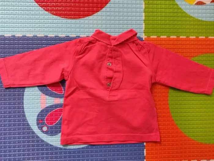 ensemble Obaibi marron et rouge 3 mois - photo numéro 4