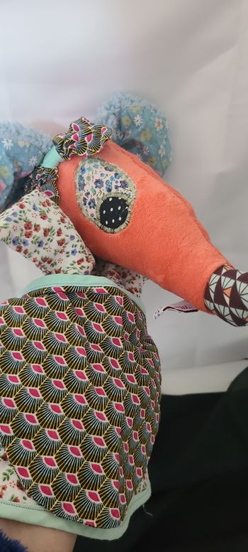 doudou souris marionnette mam' zelle bulle