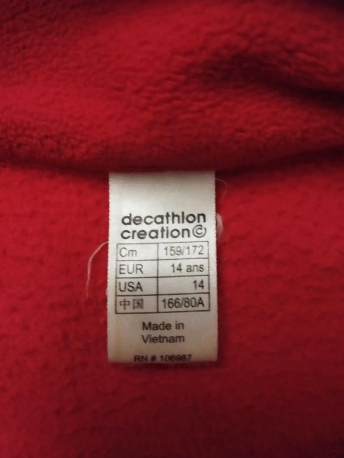 Pull polaire sport Queshua taille 36 - photo numéro 3