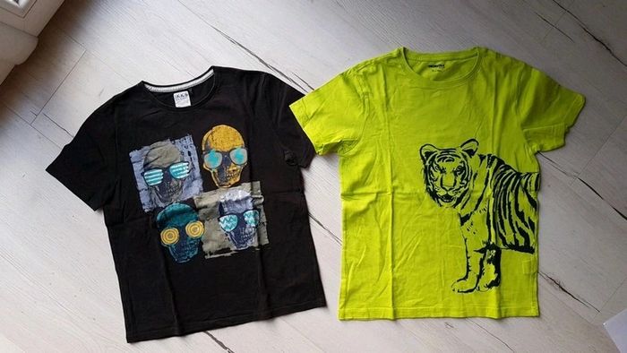 Lot de 2 tee shirts garçon 12ans ikks orchestra - photo numéro 2