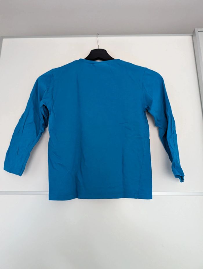 Tshirt bleu buzz l'éclair 8 ans - photo numéro 2