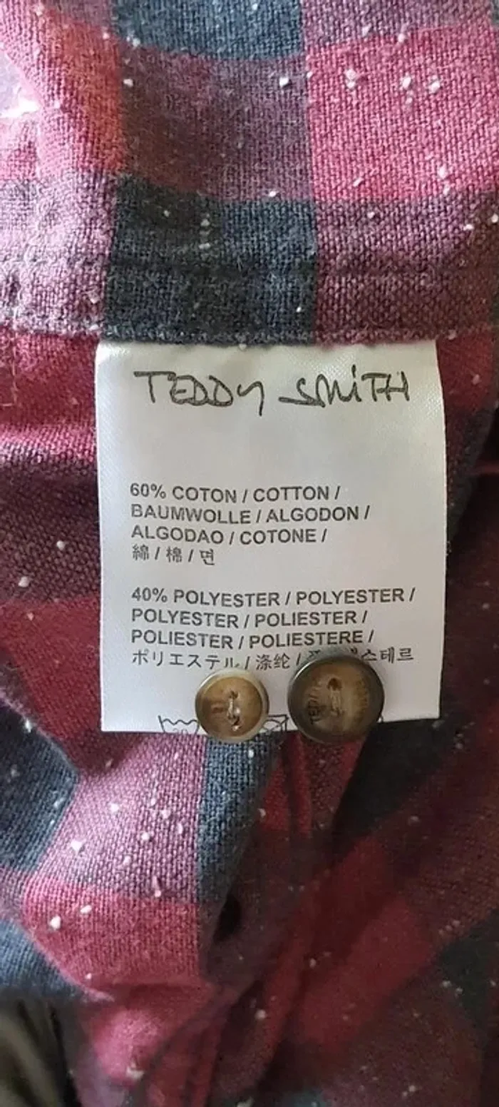 Chemise à carreaux garçon "Teddy Smith" 10 ans - photo numéro 6