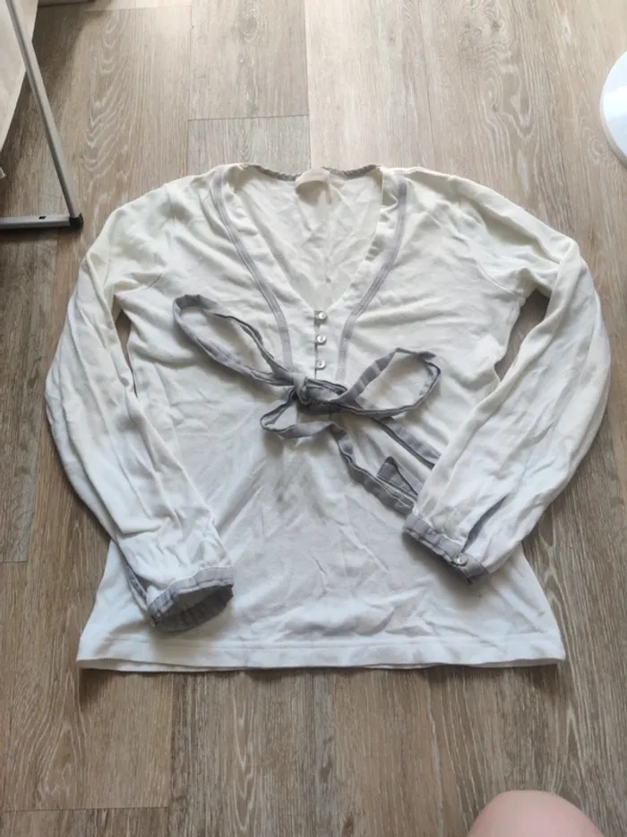 Pyjama/haut manches longues