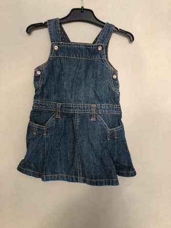 Robe en jeans 12 mois (B)