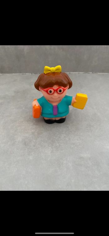 Figurine vintage Écolière