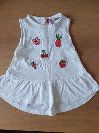 Robe - Tunique 6 mois sans manche