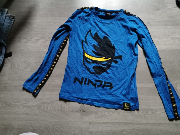 T shirt manche longue 16 ans ninja